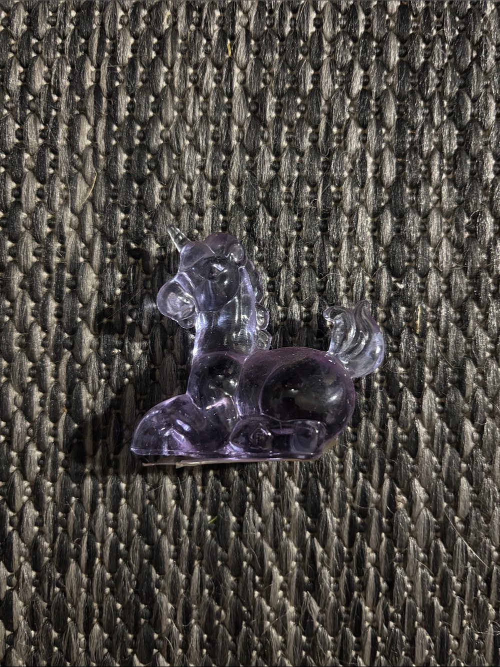 Vintage Boyd Little Glass Lucky The Unicorn Heather Bloom Collectible